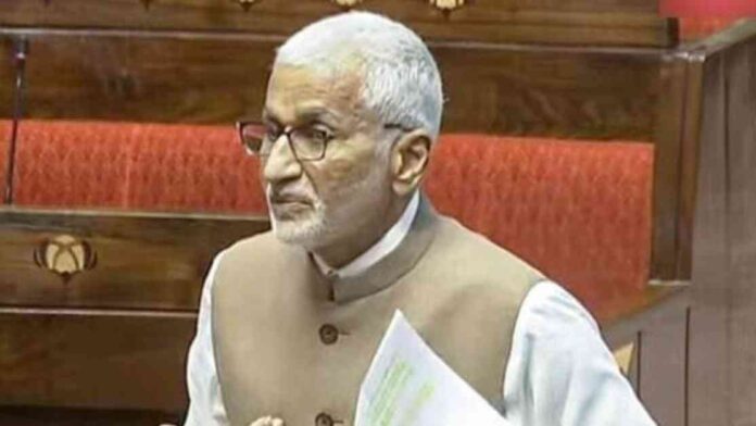 vijayasai-reddy-resigns-as-rajya-sabha-mp-and-quits-politics