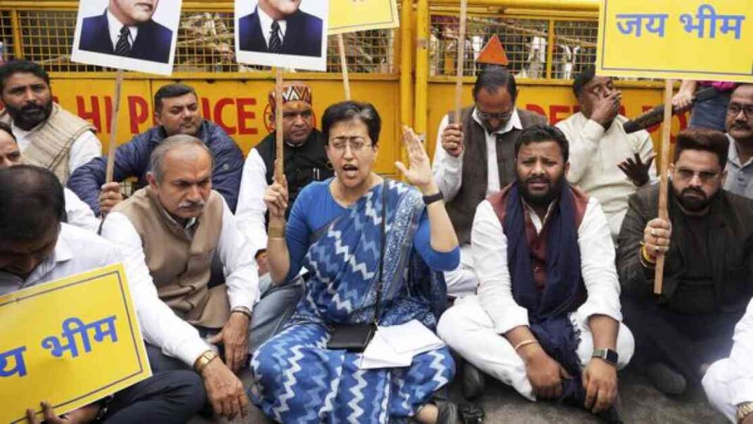 atishi-reacts-as-aap-mlas-barred-from-delhi-assembly-mint