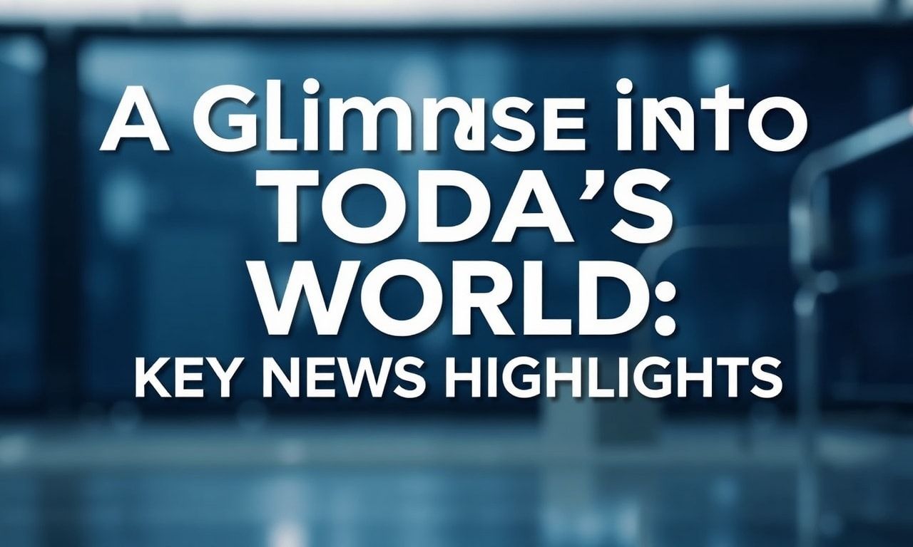 featured-1-46 A Glimpse into Today's World: Key News Highlights